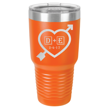 D+E Romantic Tumbler
